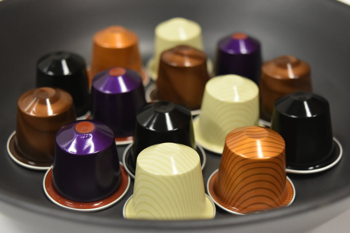 Colourful Coffee Pods