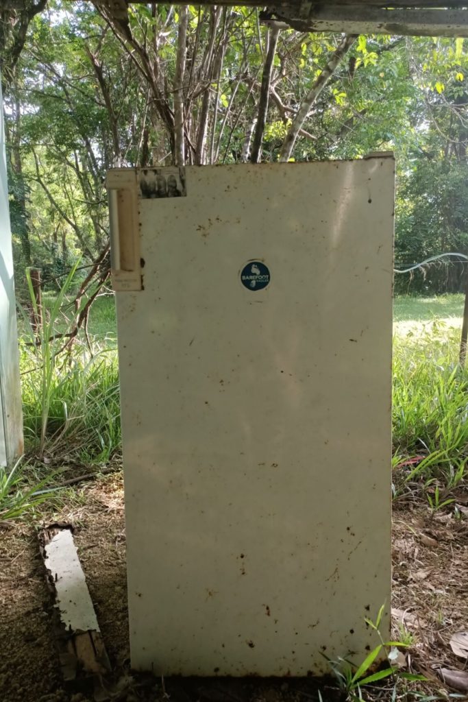 Old Fridge for Recycling